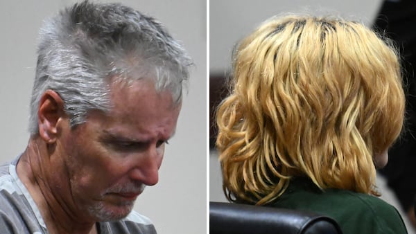 Colt Gray, the 14-year-old accused of fatally shooting two teachers and two students this week at Apalachee High School and his father, Colin Gray, 54, made their first appearances in court Friday. Hyosub Shin/AJC