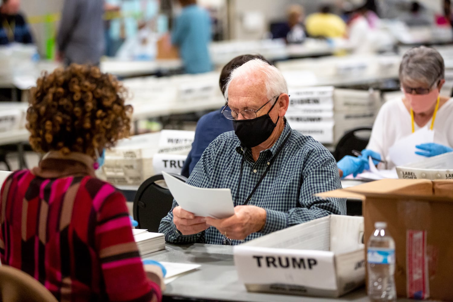 Monday MARIETTA Ballot Recount