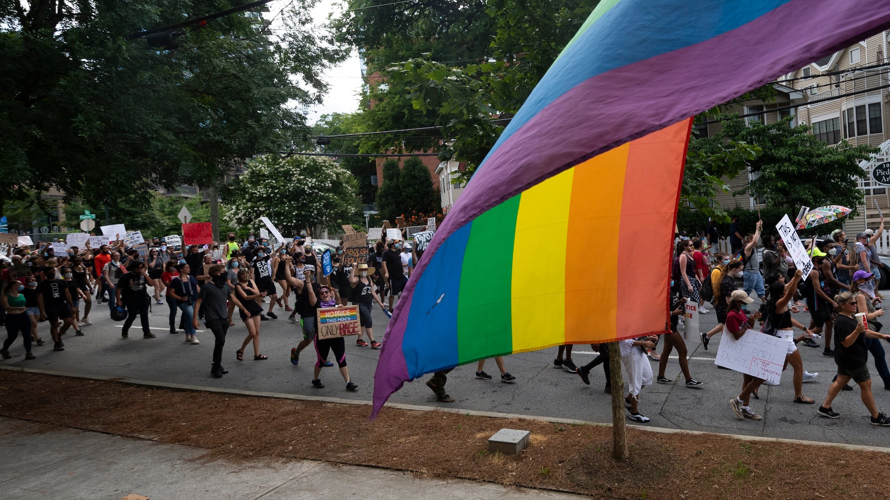 PHOTOS: 10th day of protests in Atlanta