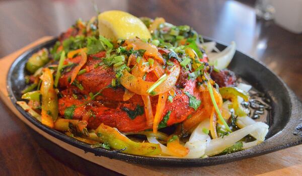 Chicken Tondoori at Ruchi Bangladeshi restaurant in Chamblee. 