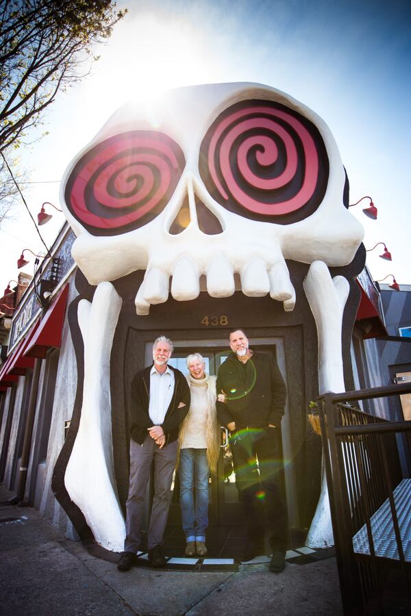  Siblings Hank, Suzanne and Michael Benoit at the Vortex's Little Five Point location. / Contributed photo