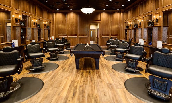 This men's salon offers more than just haircuts.
Courtesy of Boardroom Salon for Men