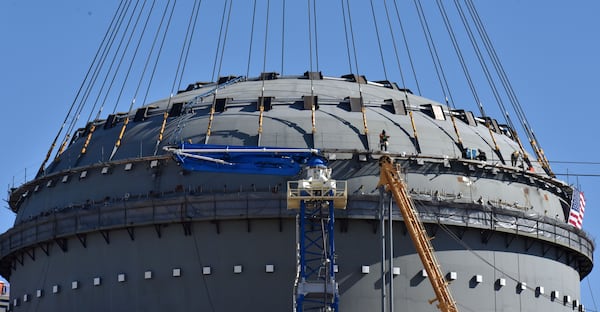 March 22, 2019 Waynesboro - Picture shows the construction site of Vogtle Units 3 at the Alvin W. Vogtle Electric Generating Plant in Waynesboro on Friday, March 22, 2019. HYOSUB SHIN / HSHIN@AJC.COM