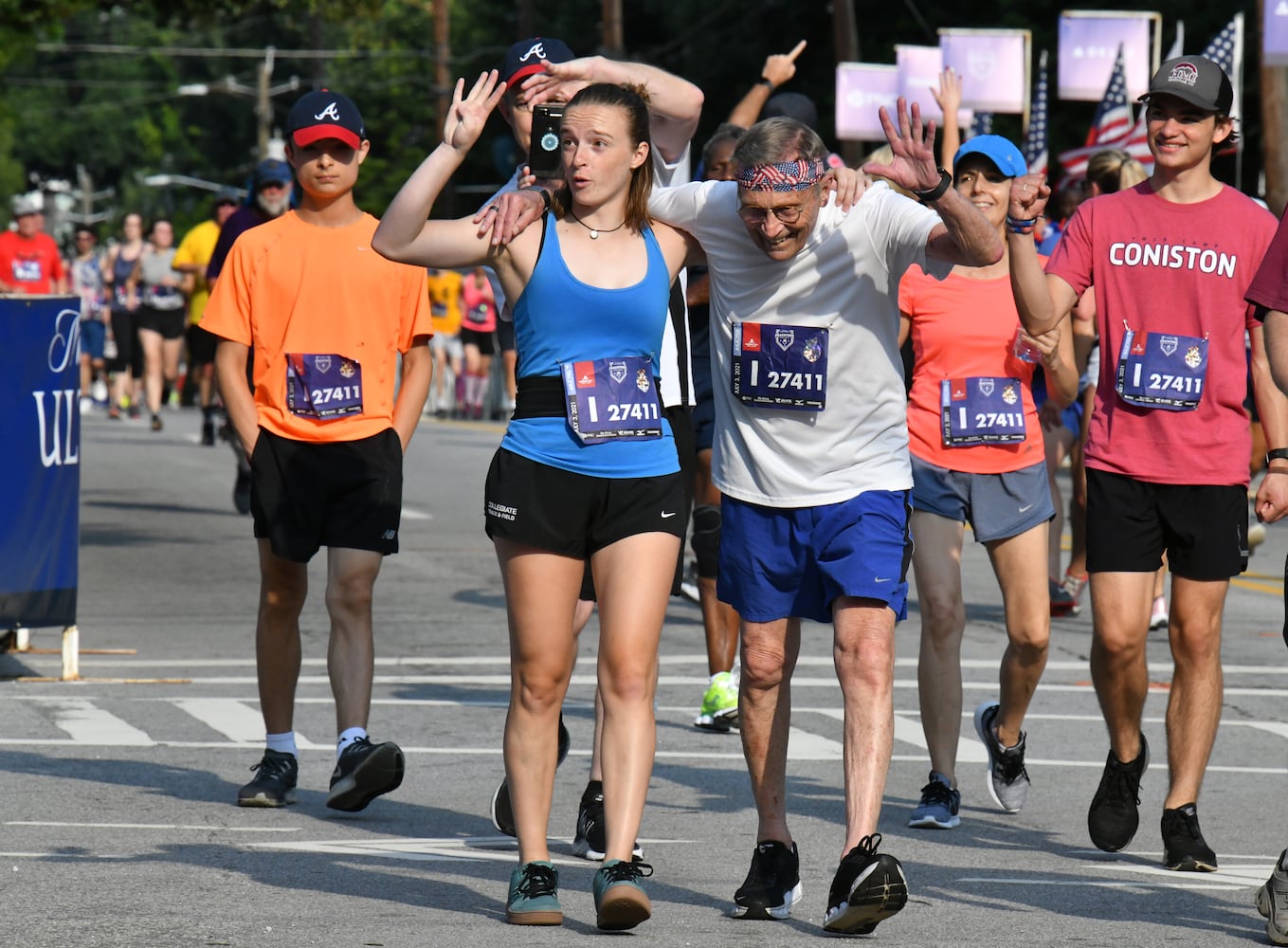 Peachtree Road Race photo