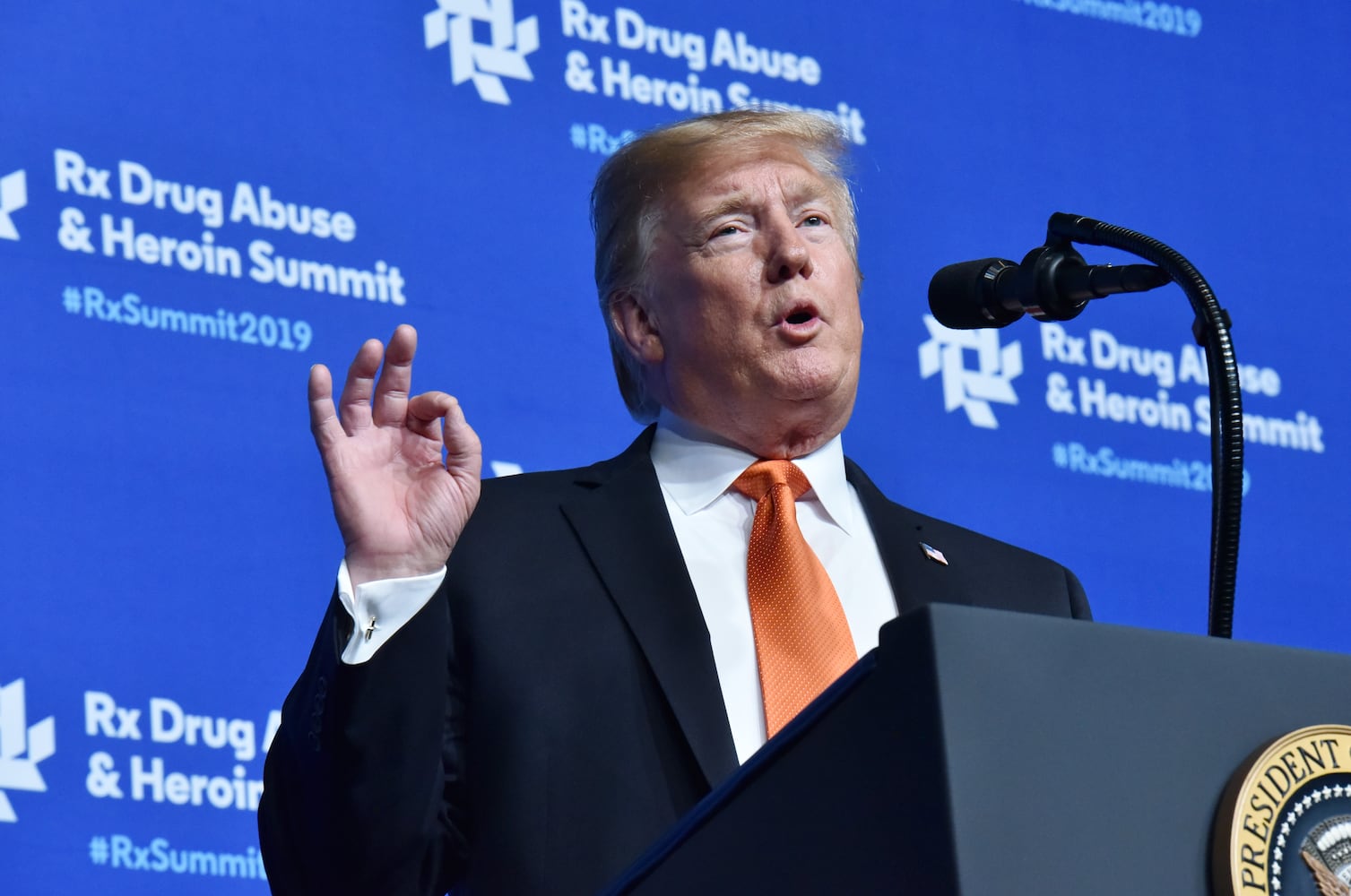 Photos: Donald Trump headlines opioid summit in Atlanta