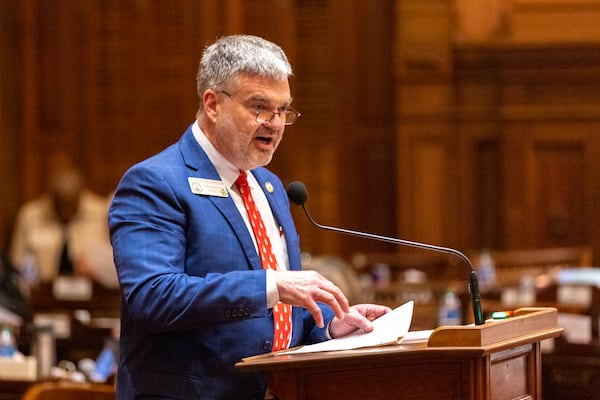 State Rep. Victor Anderson, a Republican from Cornelia, was sworn into office on Jan. 11, 2021.