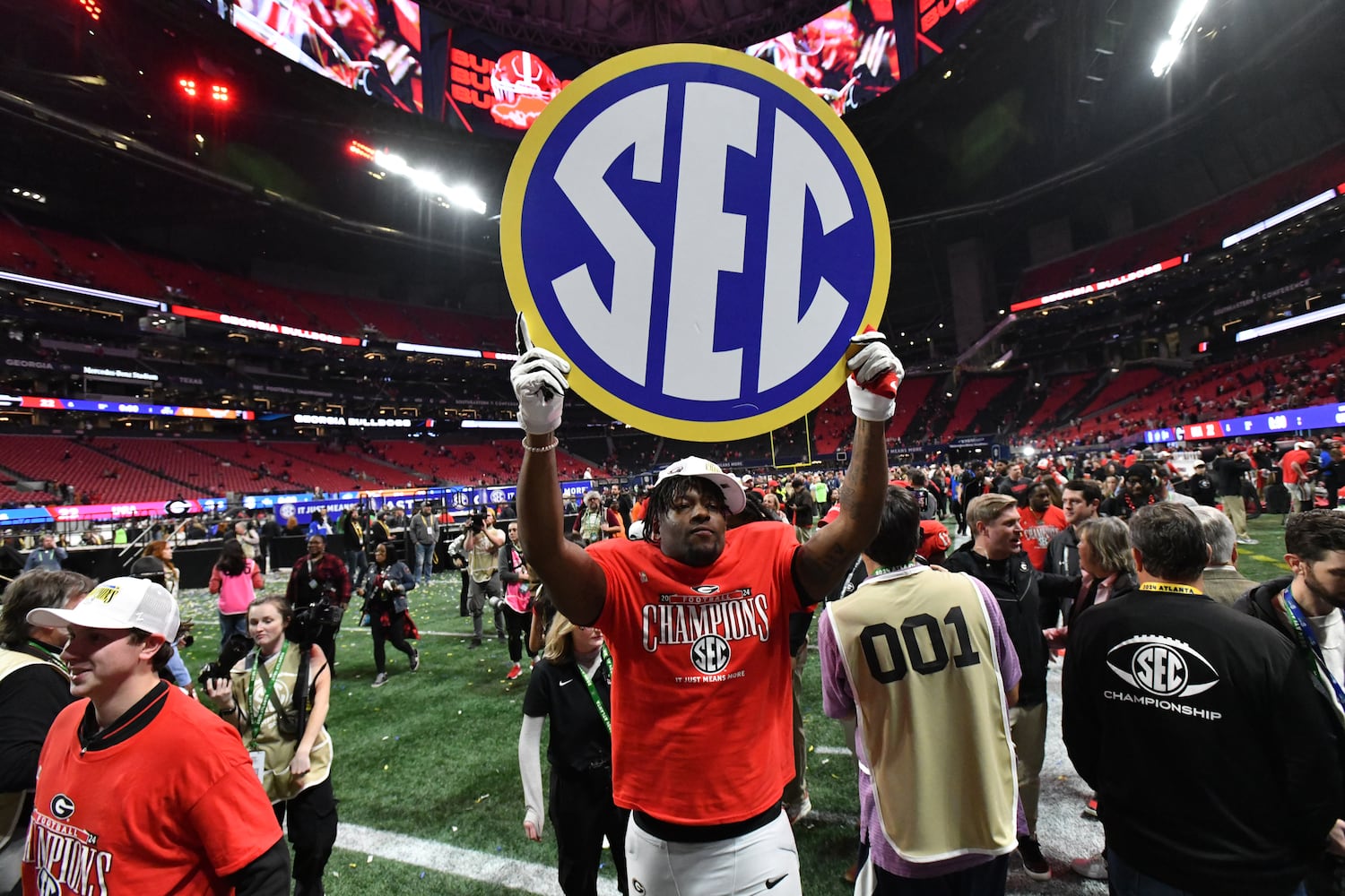 SEC Championship Georgia vs Texas