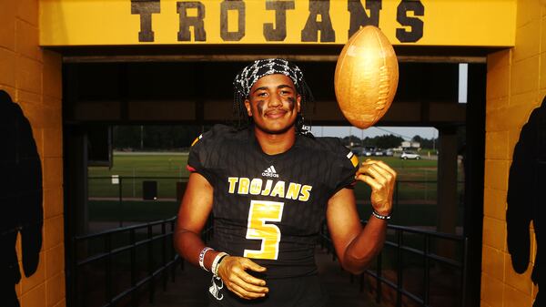 Peach County linebacker Sergio Allen - last season's classification defensive player of the year - is a 2019 AJC Super 11 selection.