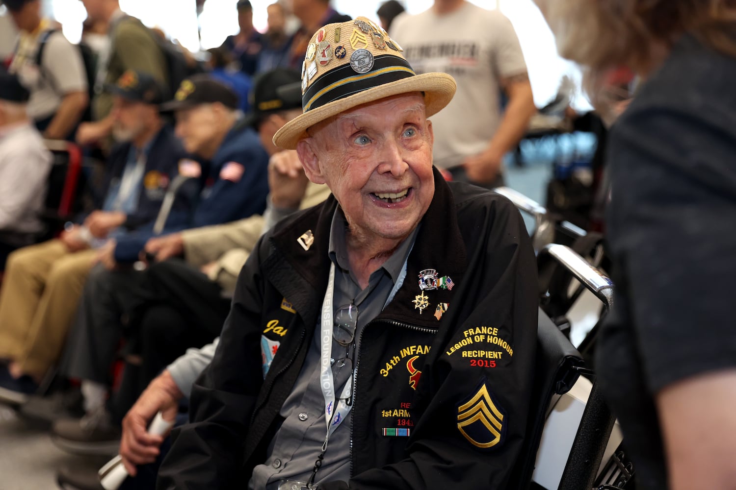 WWII Veterans Delta flight to Normandy