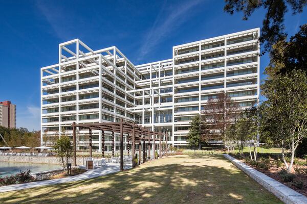 The Terraces office towers and surrounding acres of greenspace were recently redeveloped with a focus on workplace options and space.