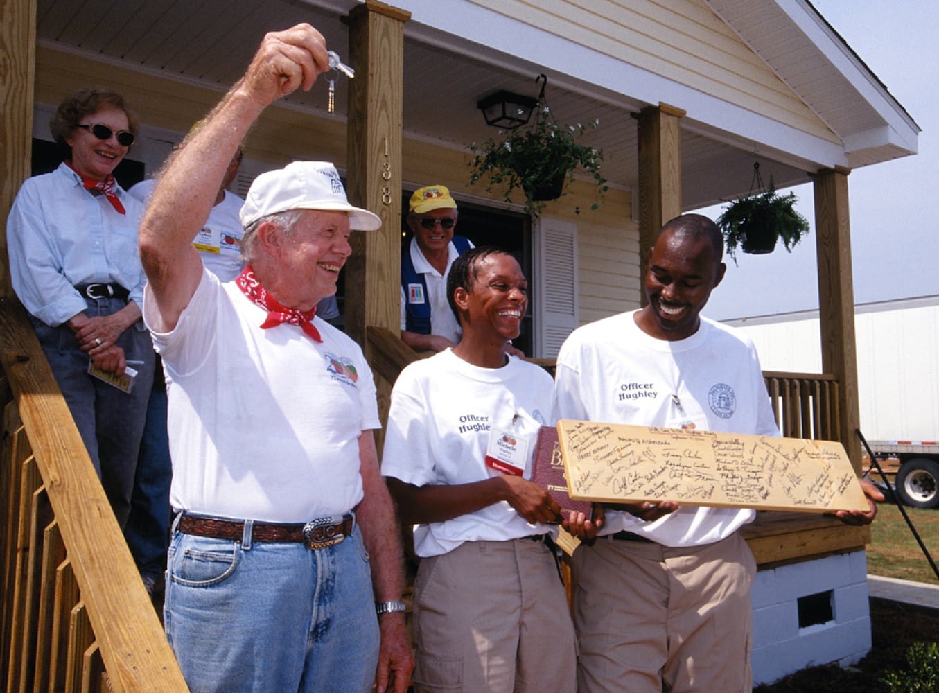 Jimmy and Rosalynn Carter's work with Habitat for Humanity