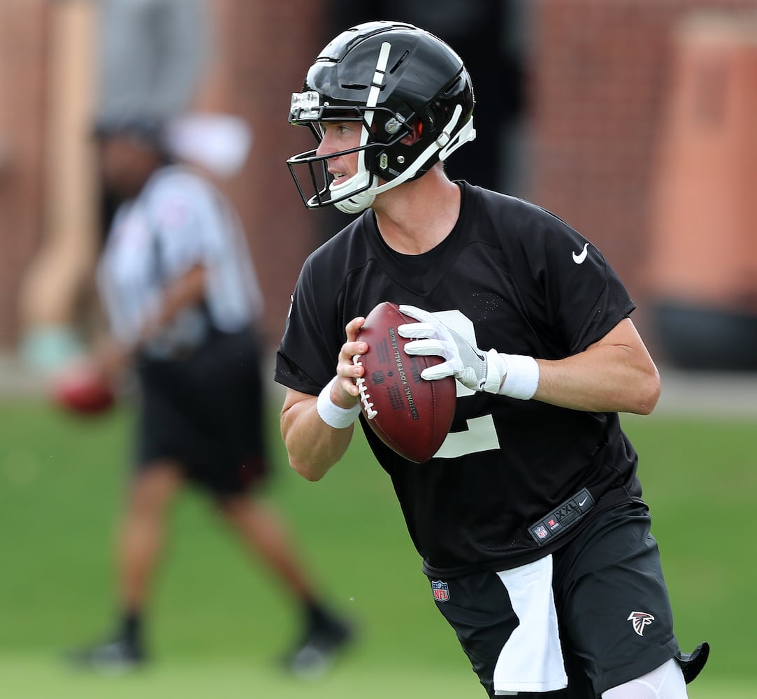 Photos: Falcons are back on the field