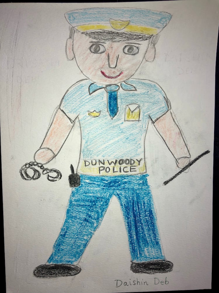 Art from the Heart: Kids thank front-line public safety workers