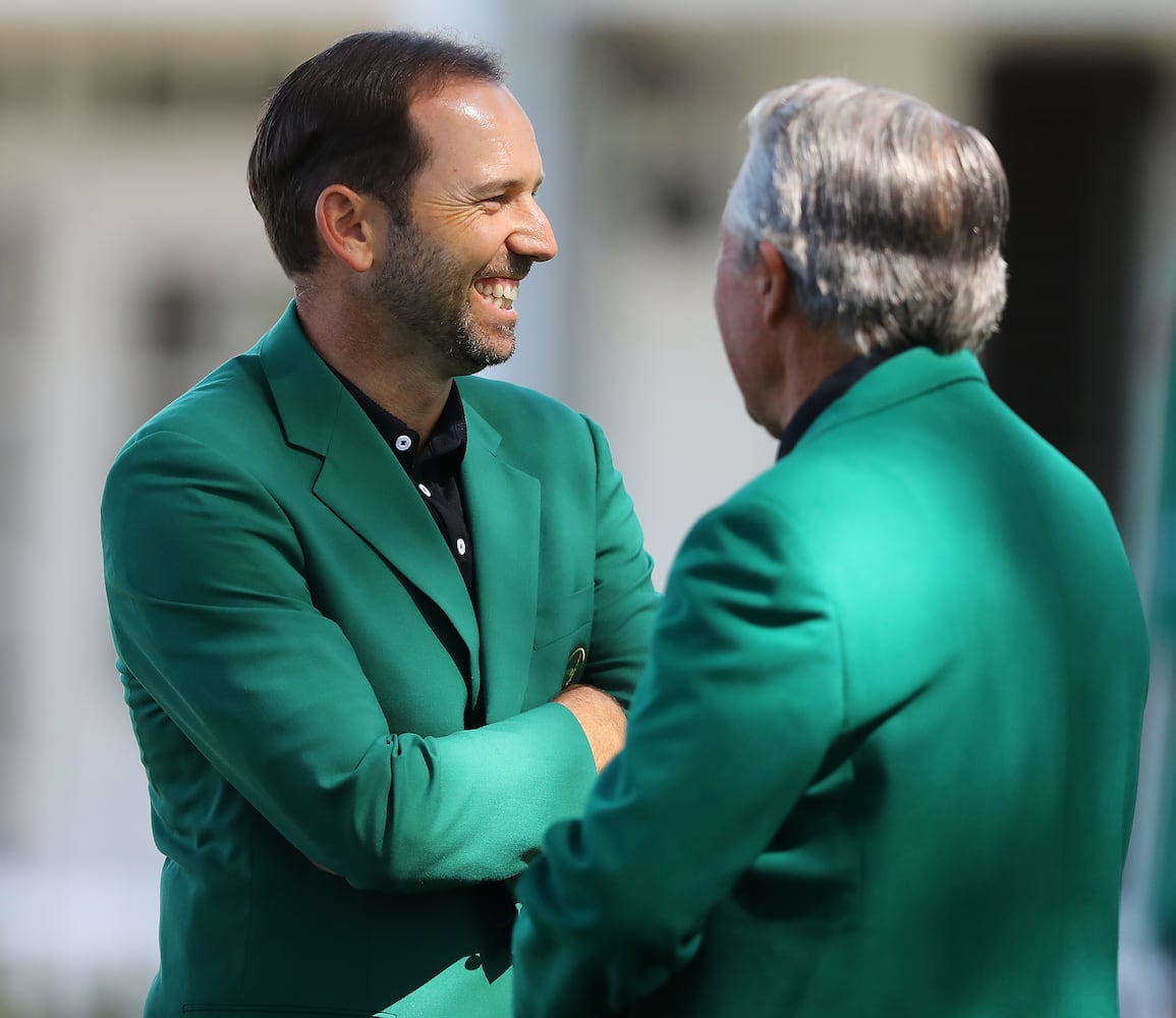 Photos: The scene at the Masters Sunday