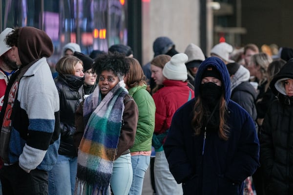 Folks lined up outside State Farm Arena on Wednesday for the third day of the Passion Conference.