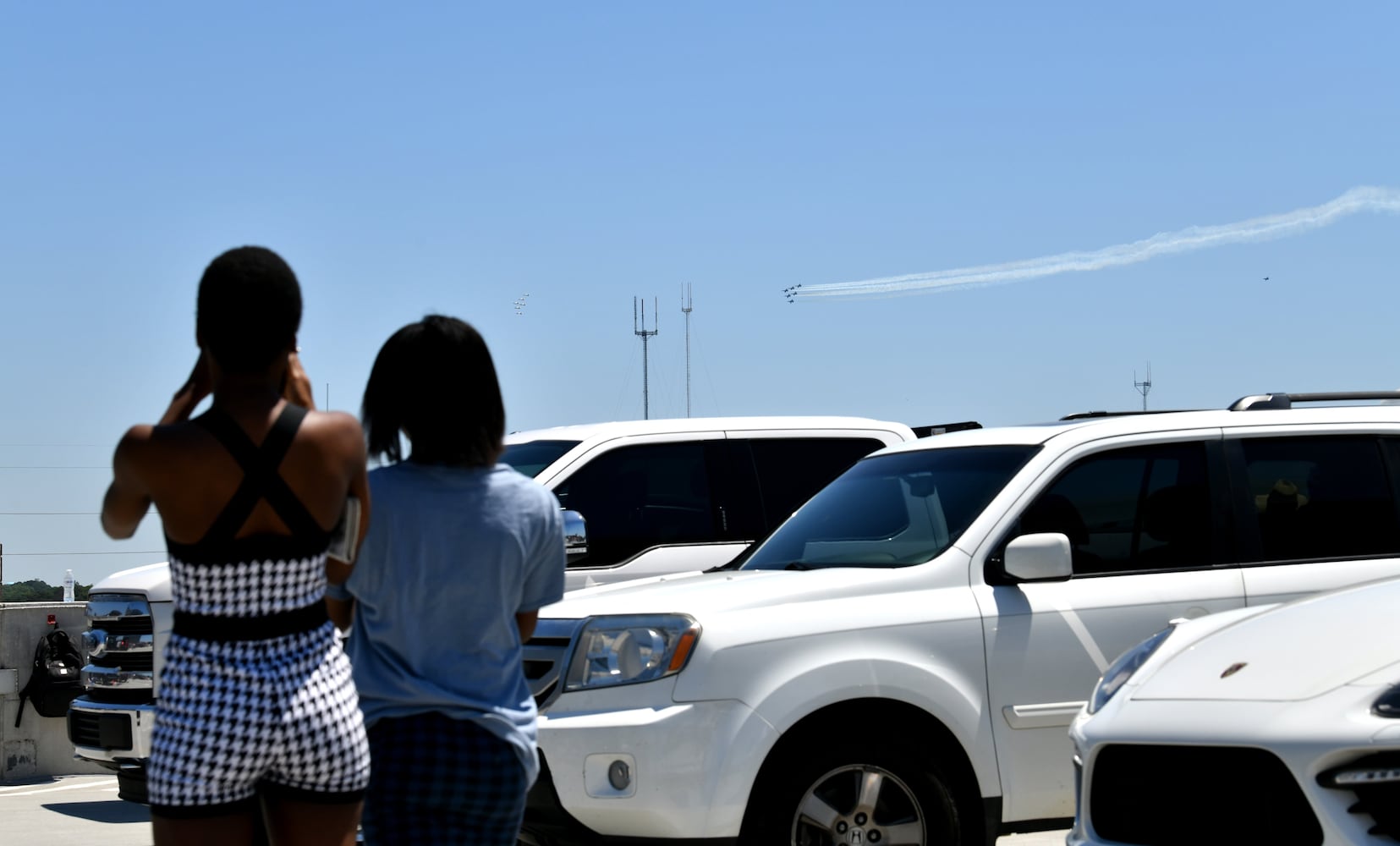 PHOTOS: Blue Angels, Thunderbirds fly over Atlanta