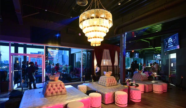 Much of the furniture at Atlanta club and restaurant  V12, co-owned by Migos rapper Quavo, comes from the Netherlands and Spain. / Courtesy of V12