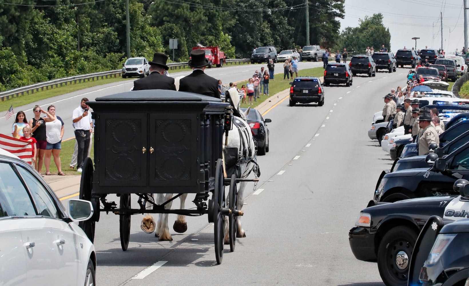 PHOTOS: Funeral for Hall County deputy killed in line of duty