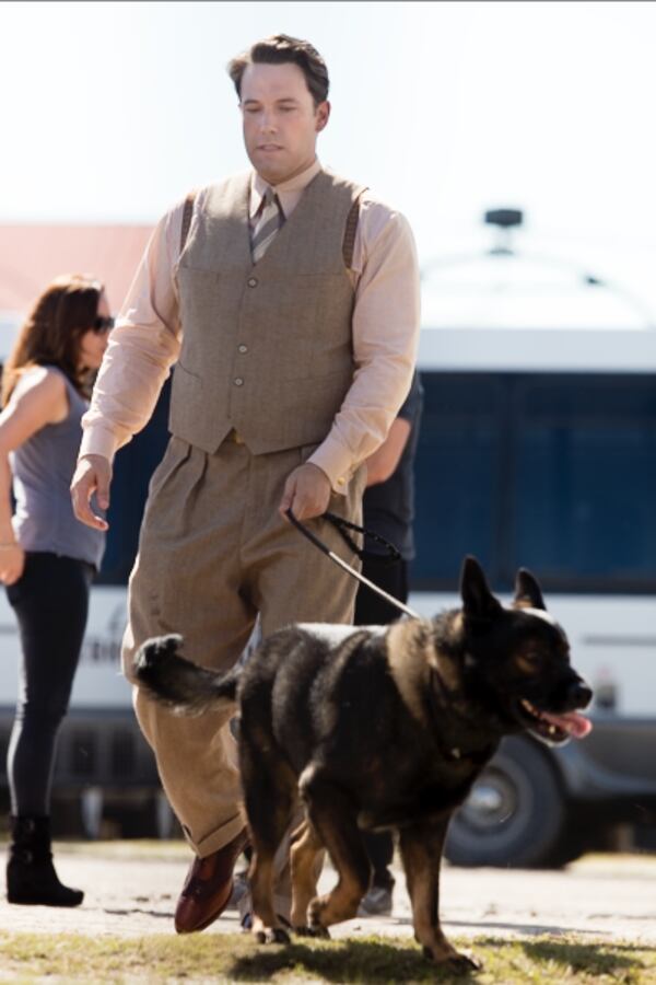 Ben and his furry friend. Photos: Atlanta Filming