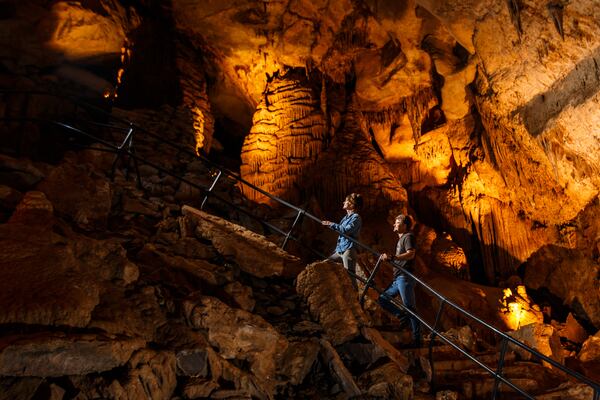 Spend the night inside Cumberland Caverns on one of the park's extreme overnight tours.
Courtesy of Sveinn Photography
/Tennessee Department of Tourist Development

