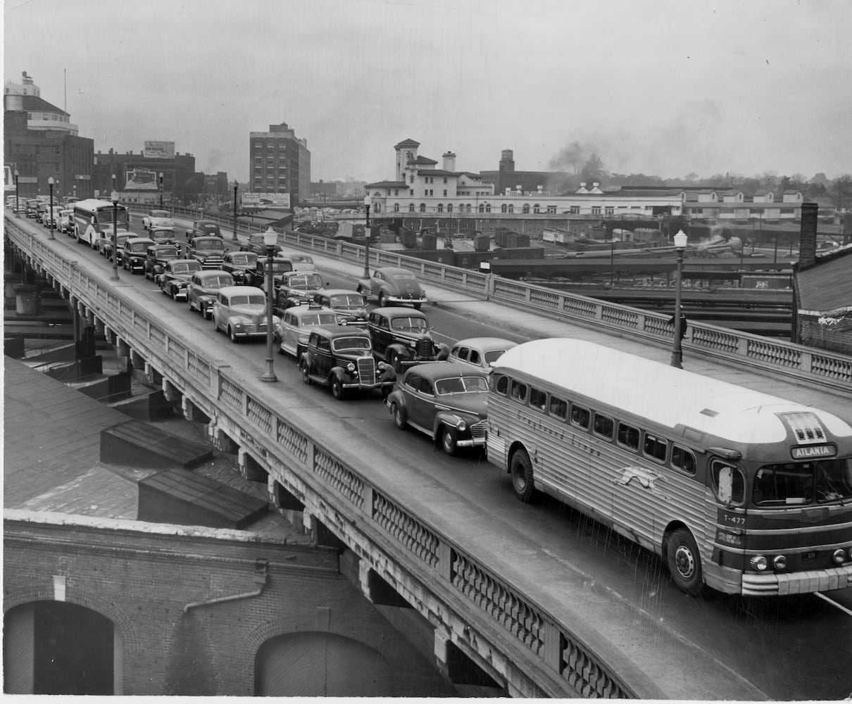 AJC Flashback Photos: Atlanta’s Gulch and viaducts