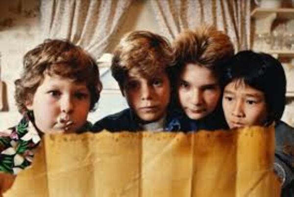 The 1985 film "The Goonies" was required viewing for the kids of "Stranger Things."