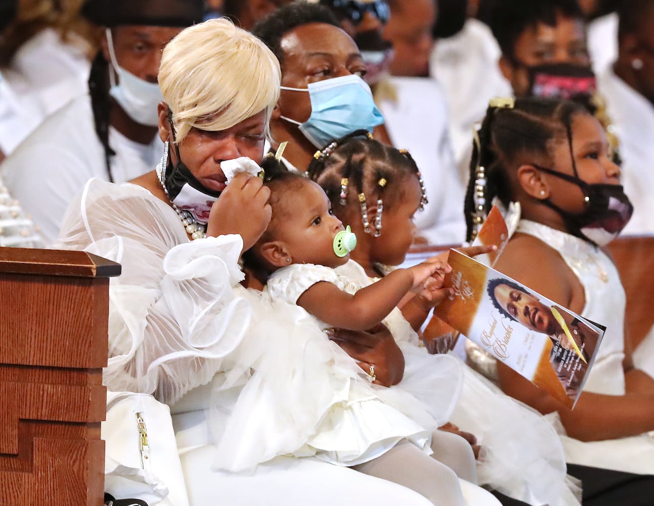 PHOTOS: Rayshard Brooks funeral at Ebenezer Baptist Church