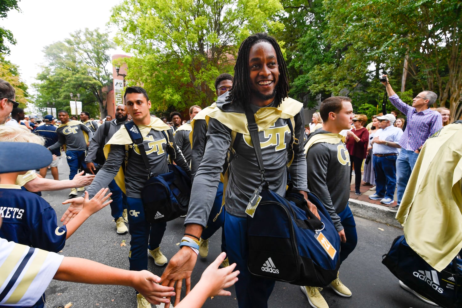 Photos: Georgia Tech wears new uniforms, hosts North Carolina