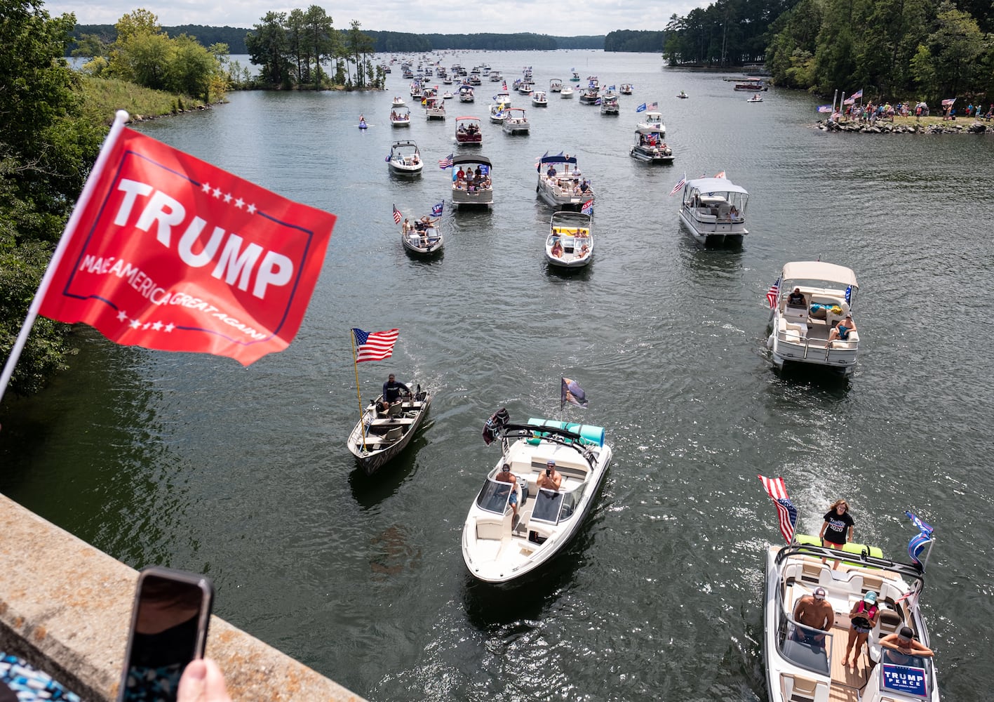 Trump boat parade