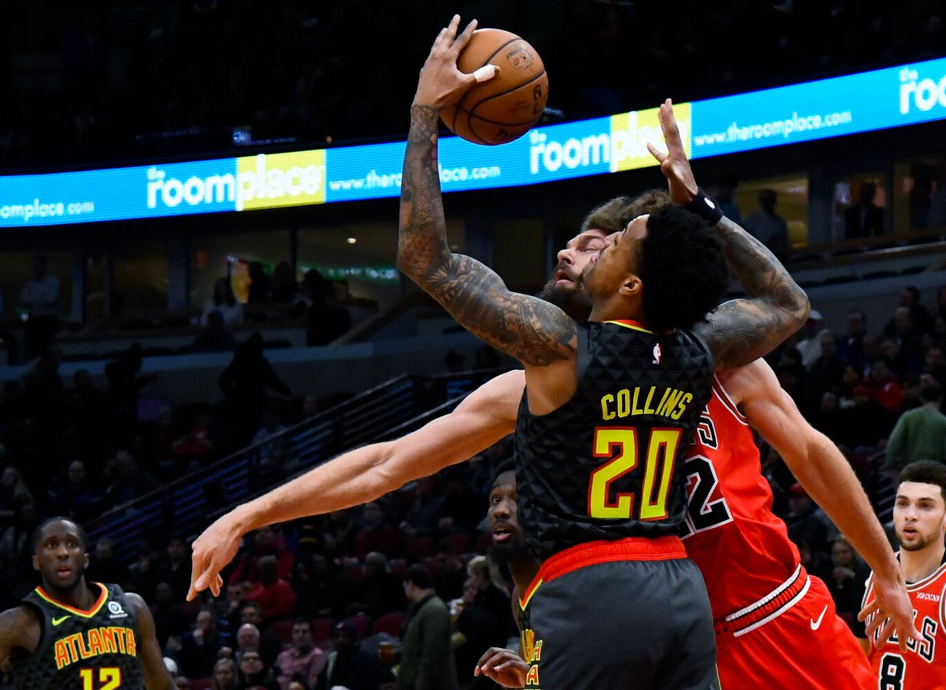 Photos: Hawks battle the Bulls