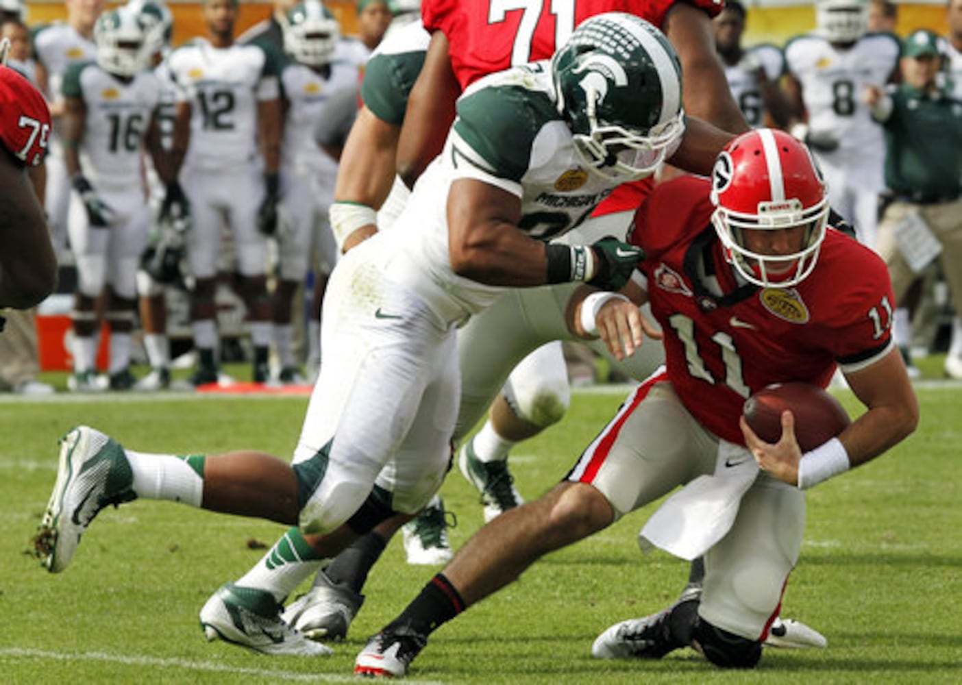 Outback Bowl: UGA falls in triple OT