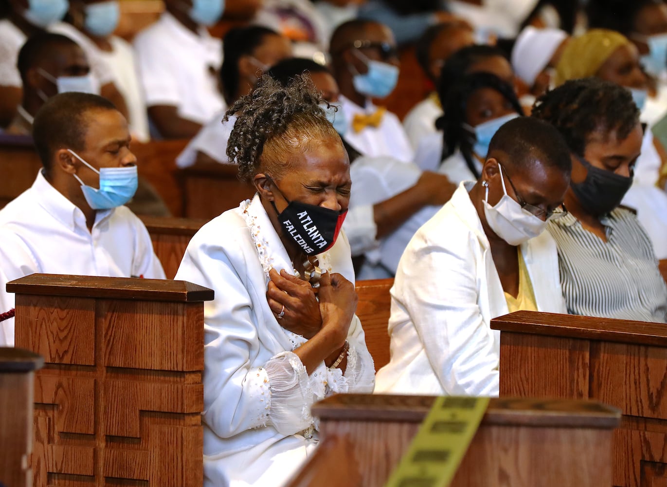 PHOTOS: Rayshard Brooks funeral at Ebenezer Baptist Church