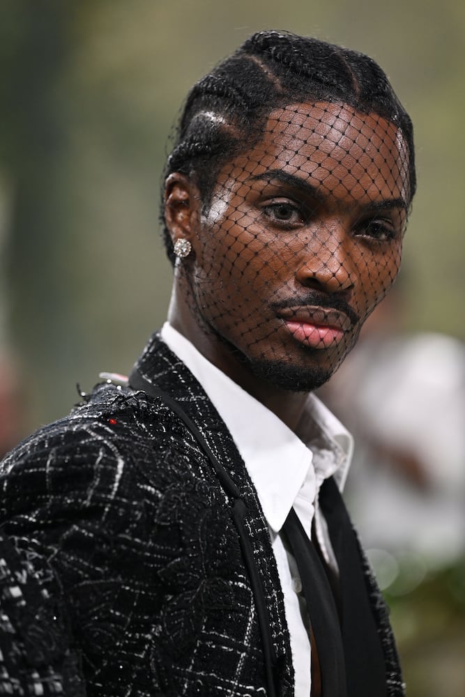 Alton Mason at the Metropolitan Museum of Art's Costume Institute benefit gala in New York, May 6, 2024. (Nina Westervelt/The New York Times)