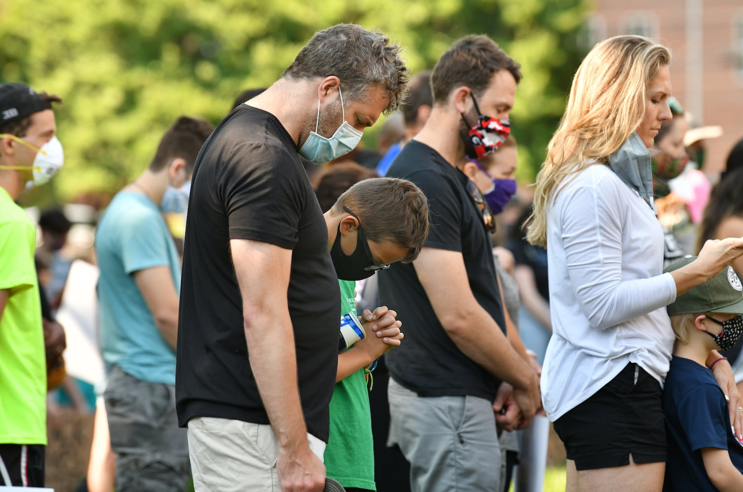 PHOTOS: Solidarity March outside of Roswell City Hall