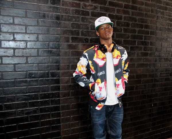 Silento posed earlier this summer in an Atlanta studio. Photo: Melissa Ruggieri/AJC