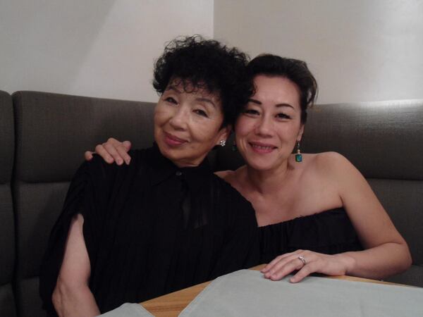 Lisa Ito and her mother Nobuko Matsuoka in a photo taken at home in Tokyo in about 2014. / Provided by Lisa Ito