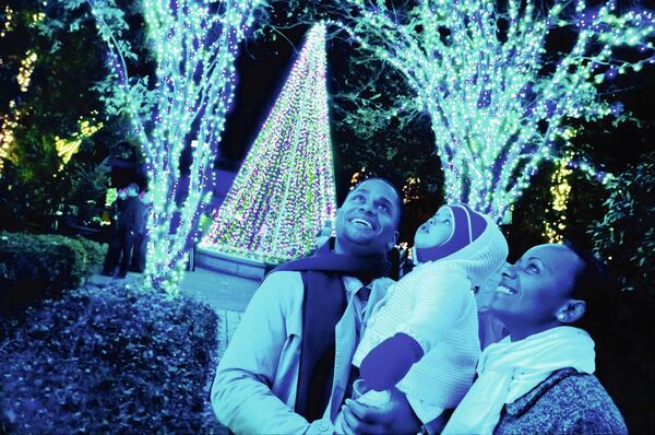 Atlanta Botanical Garden’s annual “Garden Lights, Holiday Nights.” CONTRIBUTED: ATLANTA BOTANICAL GARDEN