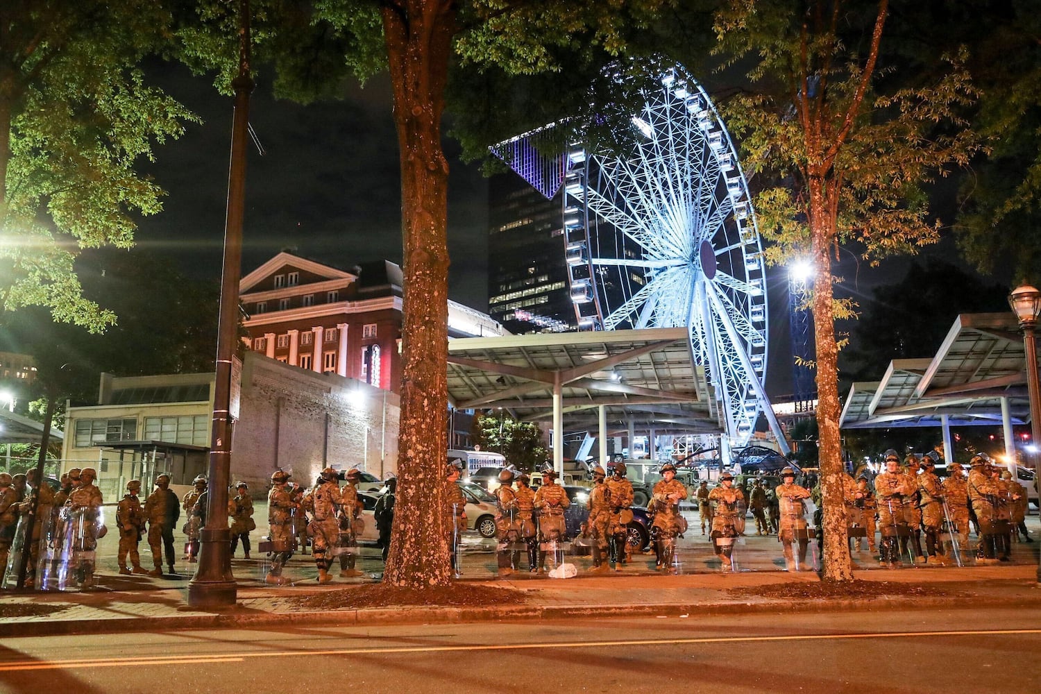 PHOTOS: Third day of protests in downtown Atlanta