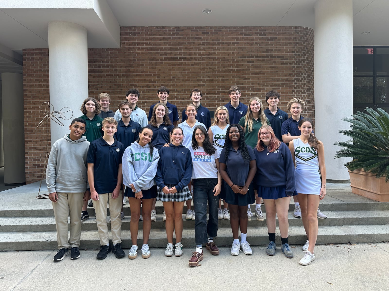 Savannah Country Day students are among the 48 Chatham County high schoolers who will work the polls on Election Day.