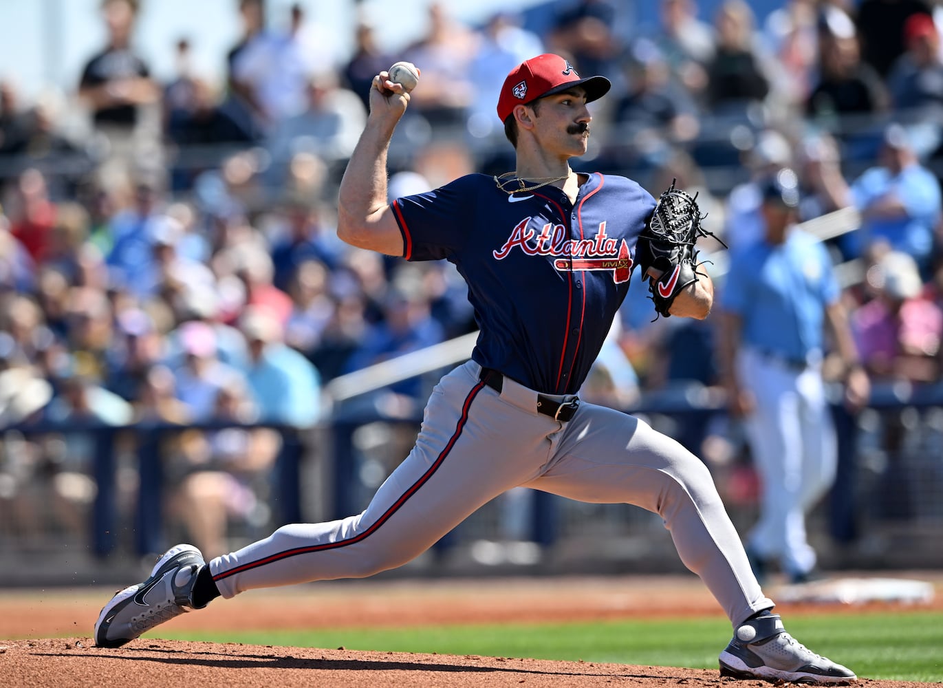 Braves vs Rays Spring Training game 