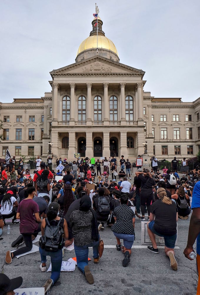 PHOTOS: 10th day of protests in Atlanta