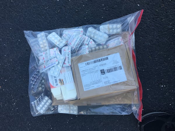 More than 23,000 prescription pills, mostly synthetic opioids were, uncovered by Marietta police and federal agents.