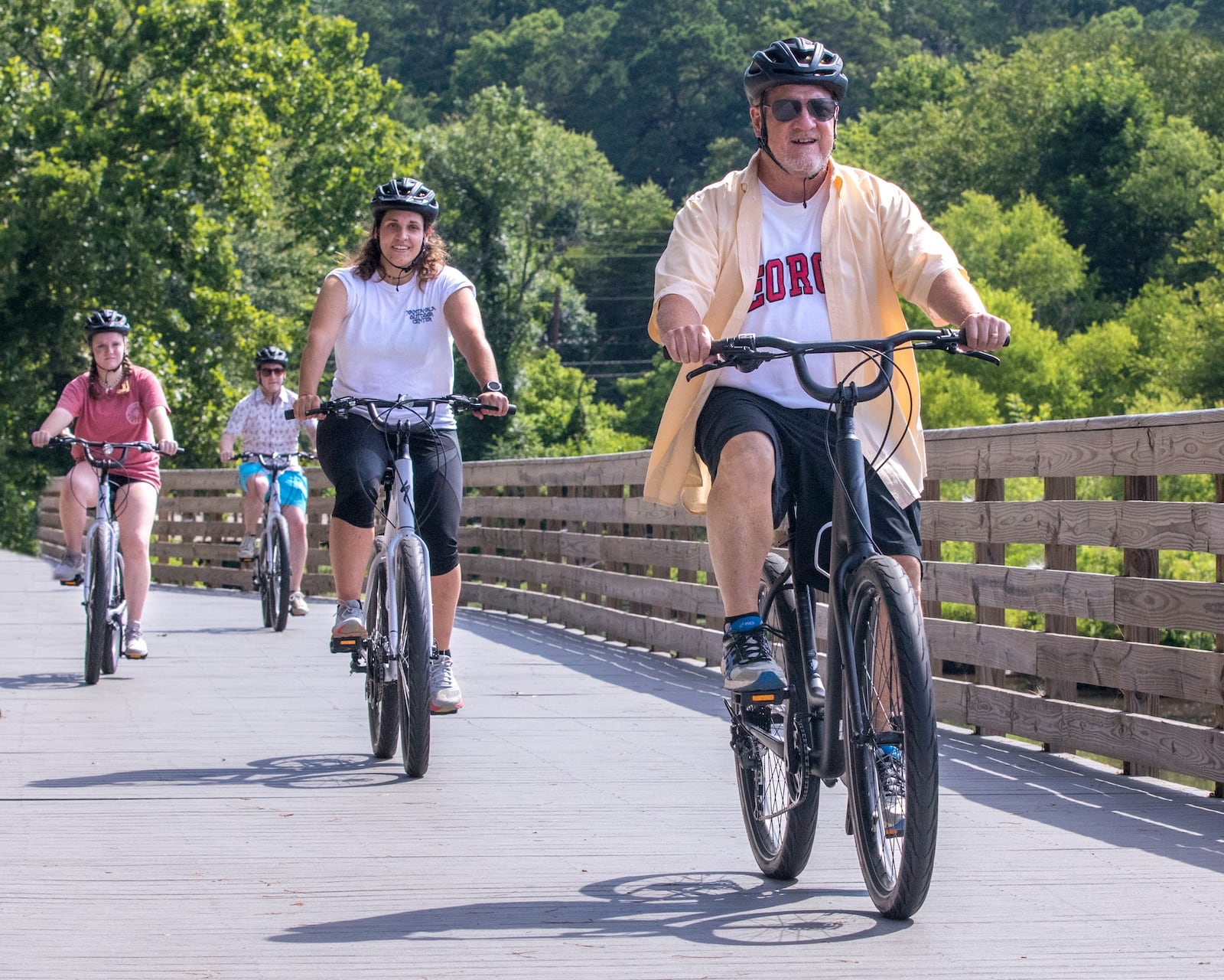 Go biking and birding this Sunday at the Nantahala Outdoor Center’s Azalea Park Outpost and the Chattahoochee Nature Center.