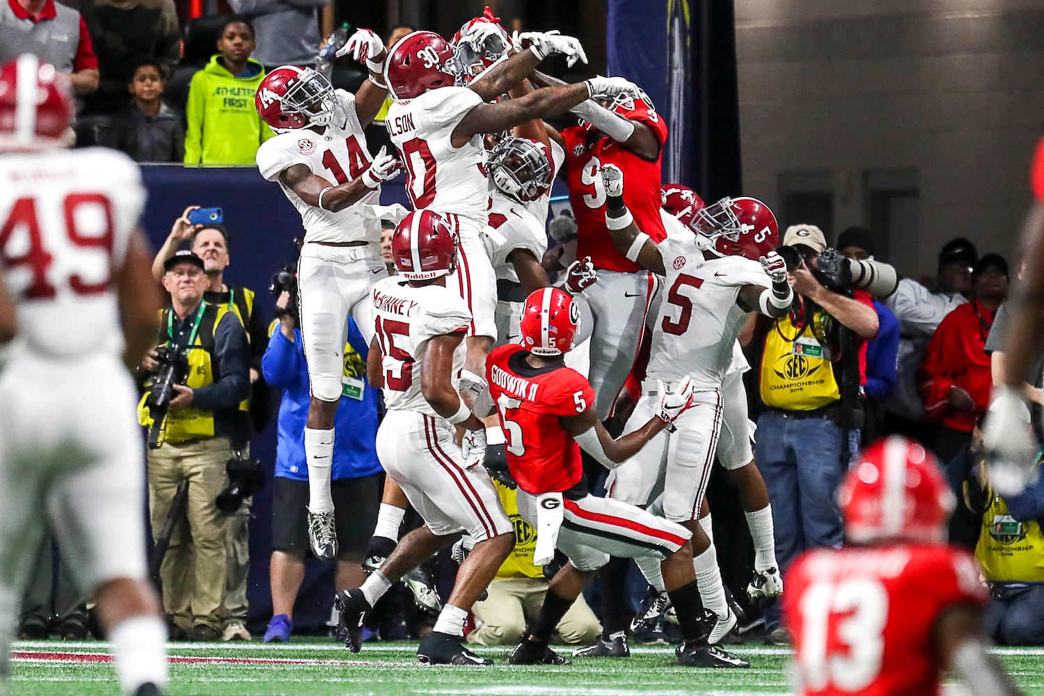 Photos: Bulldogs fall to Alabama in SEC Championship game