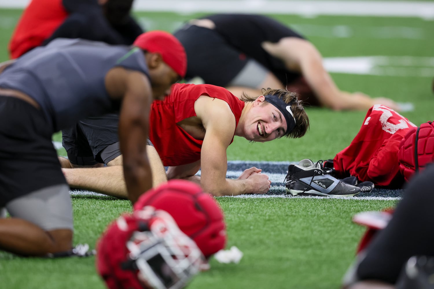 123024 uga sugar bowl practice