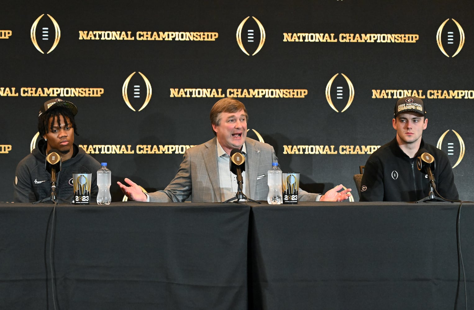 Georgia National Championship Presser