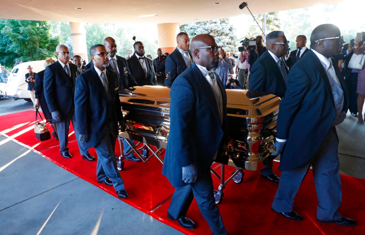 Photos: Aretha Franklin funeral