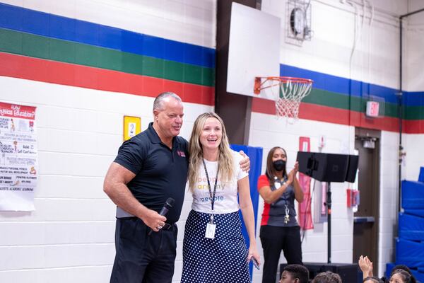 Cobb Superintendent Chris Ragsdale names Argyle Elementary educator Jenifer Mitacek district teacher of the year.