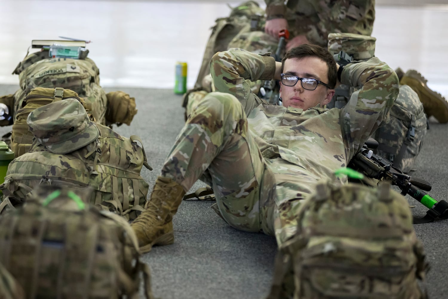 Third Infantry Divison Soldiers Deploy