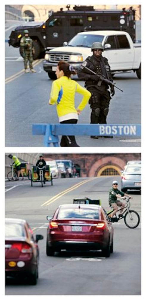 Boston Marathon bombing then and now